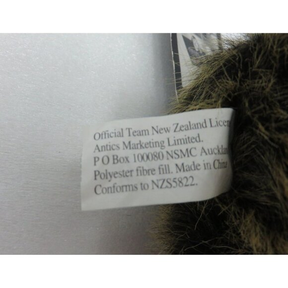 Team NEW ZEALAND Kiwi Mini Plush Toy Embroidered Hat Collectible - Picture 3 of 11